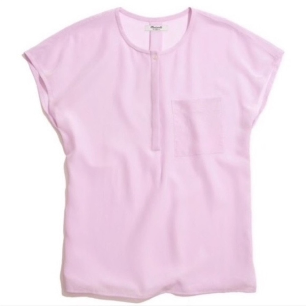 Madewell Silk Catchpoint Tee